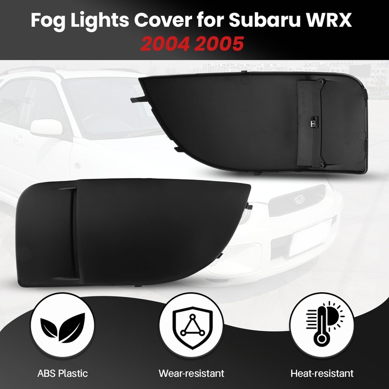 CZCJGD Fog Light Covers Compatible with Subaru Impreza STI WRX