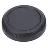 2PCS Lens Rear Caps ABS Plastic Snap On Lens Back
