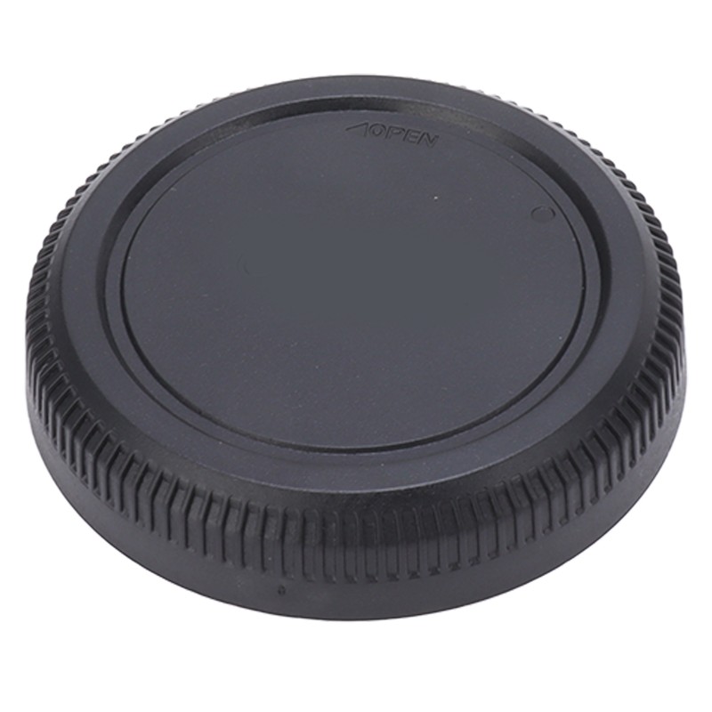 2PCS Lens Rear Caps ABS Plastic Snap On Lens Back