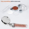 ARVO Shower Head 3 Mode Function, Ionic Shower Head Handheld