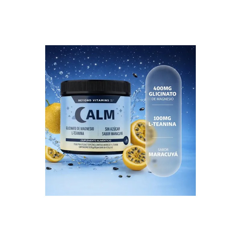 Alm Glicinato Magnesio Teanina Beyond Vitamins 400 100 Por Scoop