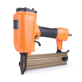 KAMSIN T50 16 Gauge Pneumatic Brad Nailer - 5/8-inch to 2-inch (15-50mm) Brad Nails, Air Power Brad Nail Gun, Finish Nailer for Woodworking Projects, Carpentry, Upholstering