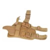 Tactical Molle Pistol Thigh Gun Holster Drop Leg Holster Right