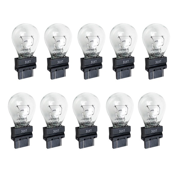 BEIWAOK Clear Car External Turn Signal Bulb Halogen Lamp GT25