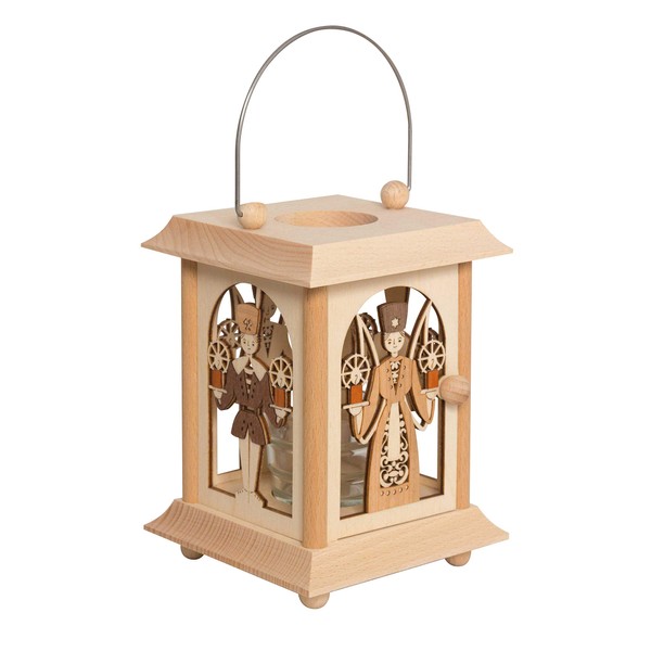 Drechslerei Kuhnert Table Lantern / Tea Light Holder – Angel