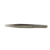 Hakko CHP 00-SA Fine-Tip Tweezers, Straight, Flat Tips, Non-Magnetic Stainless