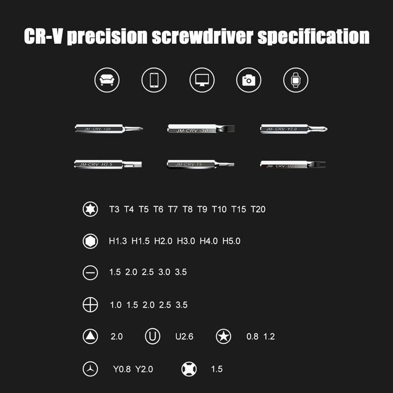 47in 1 Multifunctional Screwdriver Set Screwdriver Bits Set for Electronics