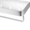 Bathroom Shelf Wall Mount Space Aluminium Shower Single Layer Shelf