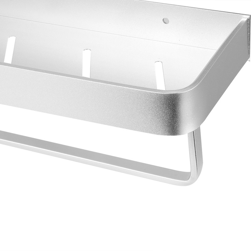 Bathroom Shelf Wall Mount Space Aluminium Shower Single Layer Shelf