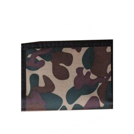 Arranview Jewellery Light Green Camouflage Design Wallet with Zip Coin Compartment