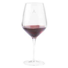 THINGS REMEMBERED Engraved Luigi Bormioli Monogram Atelier Red Wine Glass (Free Customization)
