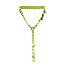 Equetech Vision Hi-Viz Horse or Pony Neckband Breastplate, Reflective, Yellow (Flo Yellow, Pony)