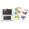 3DSLL 液晶保護フィルム ポケモンシール付