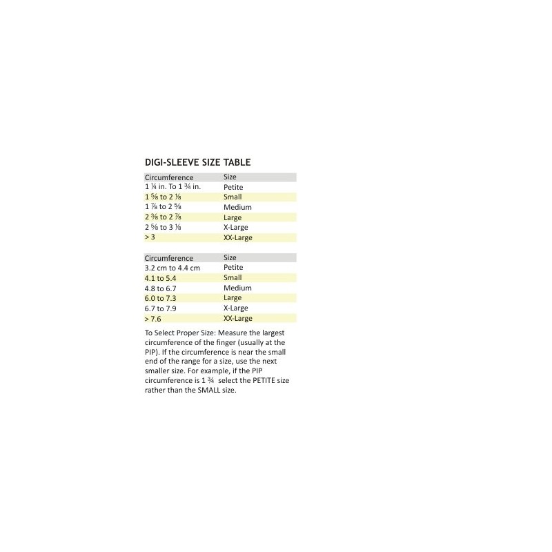 Digi-Sleeve, 18 inch Pack, Petite, Tan