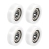 uxcell 608ZZ Ball Bearing Guide Pulley Roller Round Wheel 8x30x10mm