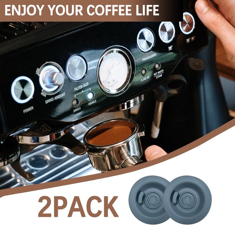 2 Pack 54mm Backflush Cleaning Disc Compatible With Breville Espresso