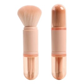 ] Juego De 2 Pinceles De Maquillaje En Miniatura Cuatro En !