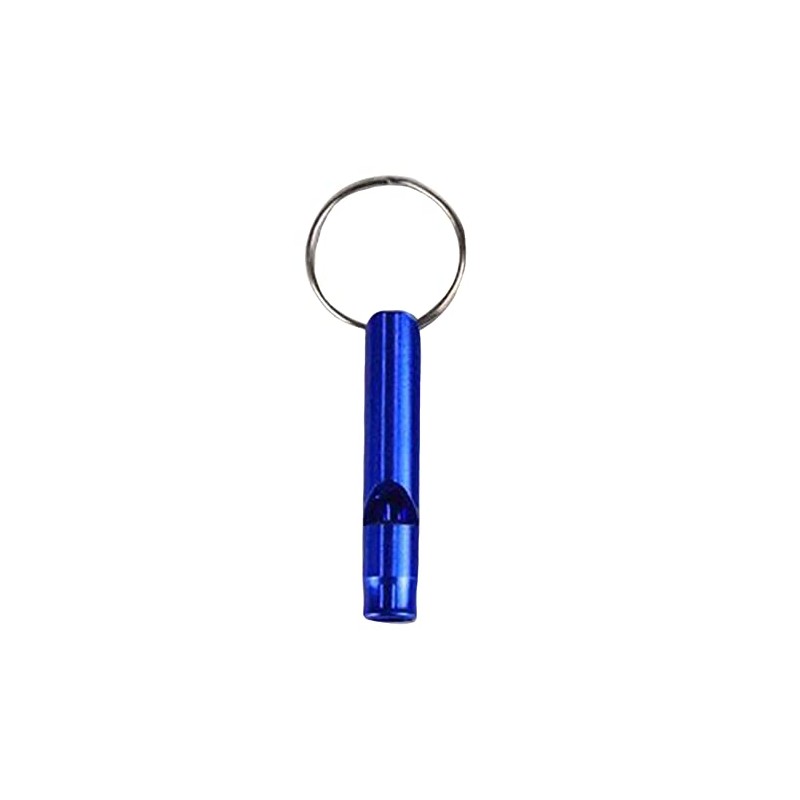 QUINTRA 5 Pieces Small Aluminium Whistle Wilderness Activities Fire Pipe