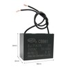 AKZYTUE CBB61 Capacitor 8uf 350V AC Ceiling Fan 2 Wire