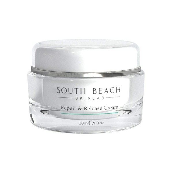 South Beach Skin Lab - Repair and Release Cream - 1 Oz. - Doctor Formulated to Fight Stubborn Fine Lines & Wrinkles - Lab Tested - For All Skin Types - Morning & Night Cream
