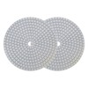uxcell Diamond Polishing Pad 7-Inch 100 Grits Wet/Dry Grinding for