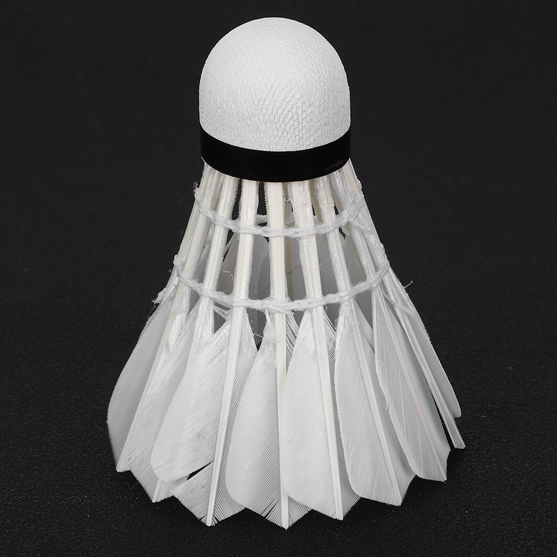 12pcs Badminton Balls Feather Badminton Shuttlecocks Indoor Outdoor Sports Accessory