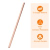 sourcing map Copper Flat Bar, 5/32" Thickness x 3/8" Width