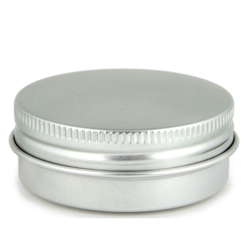 Vivaplex, 12, Aluminum, 1 oz Tin Jars with Lids