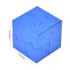 3D Quadrate Shape Decompression Toy Assemble Logical Thinking Educational ToyBlue