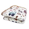 100% Organic Cotton Muslin Supersoft Baby Blanket, Luxurious Gender Neutral