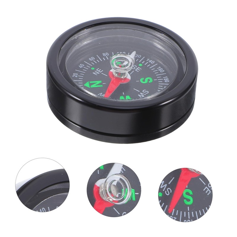 Totority Mountain Bike Compass Navigation Tool Headset Compass for Outdoor