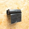 MegaMaxx UK Wall Mounted Bin Bag Holder – Black Steel