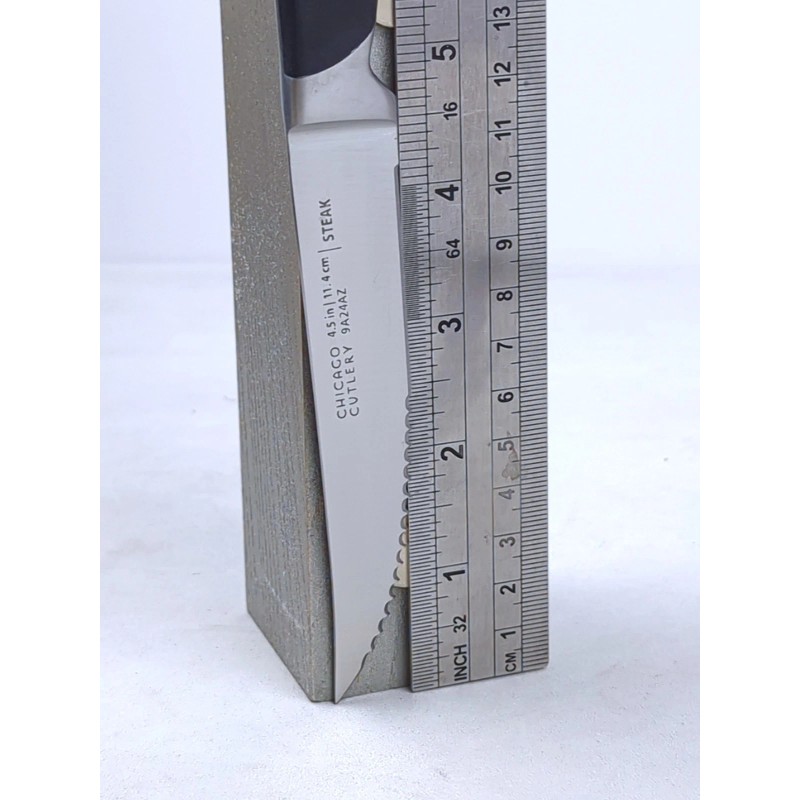 Chicago Cutlery ARMITAGE 4.5" STEAK Knife SINGLE, Stainless Blade, Full-Tang