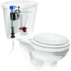 Complete Universal Toilet Repair Kit Flush Fill Valve Flapper Replacement