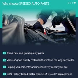 BAIXINDE Transmission Speed Sensor F4AP-7H103-AA For Ford E-150 E-250 F-150 F-250 Lincoln