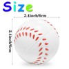 Whkvnng 30PCS Large 2.5Inch Baseball Stress Ball,Stress Relief Balls,Squeeze Sports