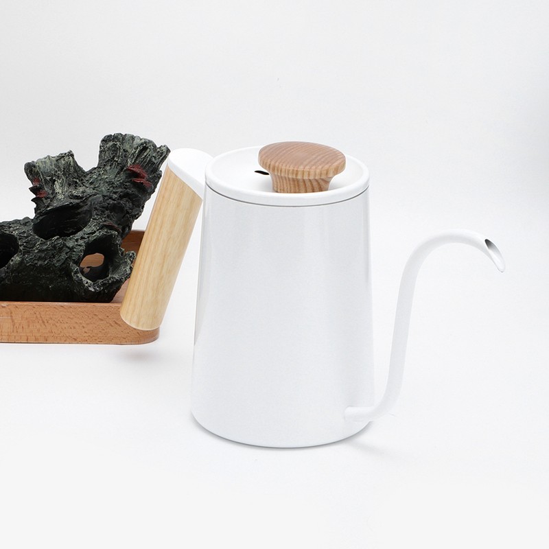 650ml Household 304 Stainless Steel Coffee Pot Hand Coffee Long