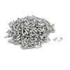 Sourcingmap 500pcs M2 x 6mm Knurled Shank Round Head Aluminum