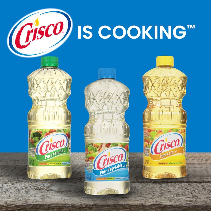 Crisco Pure Corn Oil, 40 Fluid Ounce