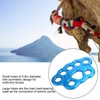 Fudax 45KN Rigging Plate, Corrosion-Resistant Rigging Plate for Climbing for