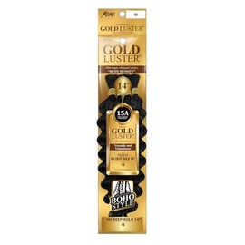 Mane Concept Unprocessed Human Hair Braids Pristine Gold Luster PGDB14 HH Deep Bulk 14" (Medium Brown 4)