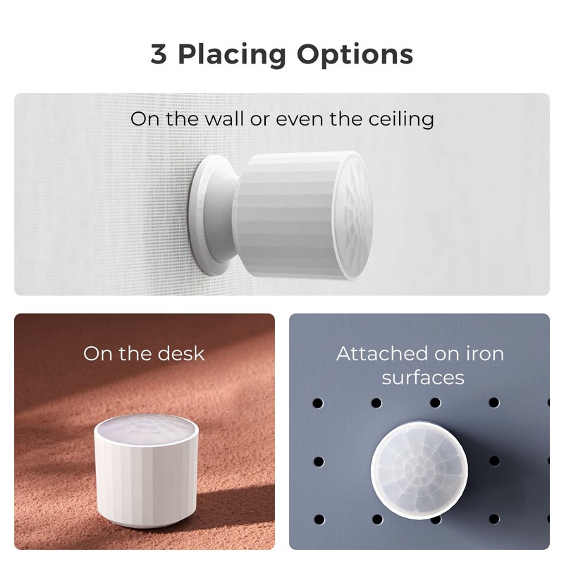 Qingping Motion & Light Sensor, Works with Apple HomeKit via