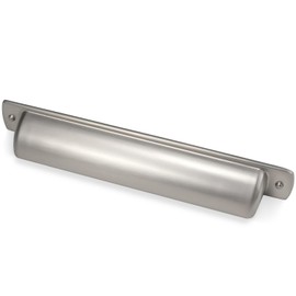 Cotykiley 10 Pack 5 Inch(128mm) Brushed Satin Nickel Cabinet Handles Kitchen Cabinet Cup Pulls Cabinet Door Handles Kitchen Cabinet Hardware Cupboard Drawer Pulls Dresser Handles