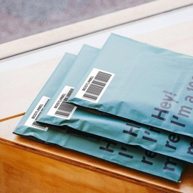 12 Rolls 2.25" X 1.25" Direct Thermal Labels, 1000 Labels/1 Rolls, Compatible with Zebra, Rollo, Nelko, Munbyn, Jadens Thermal Label Printer, Commercial Grade, Permanent Adhesive