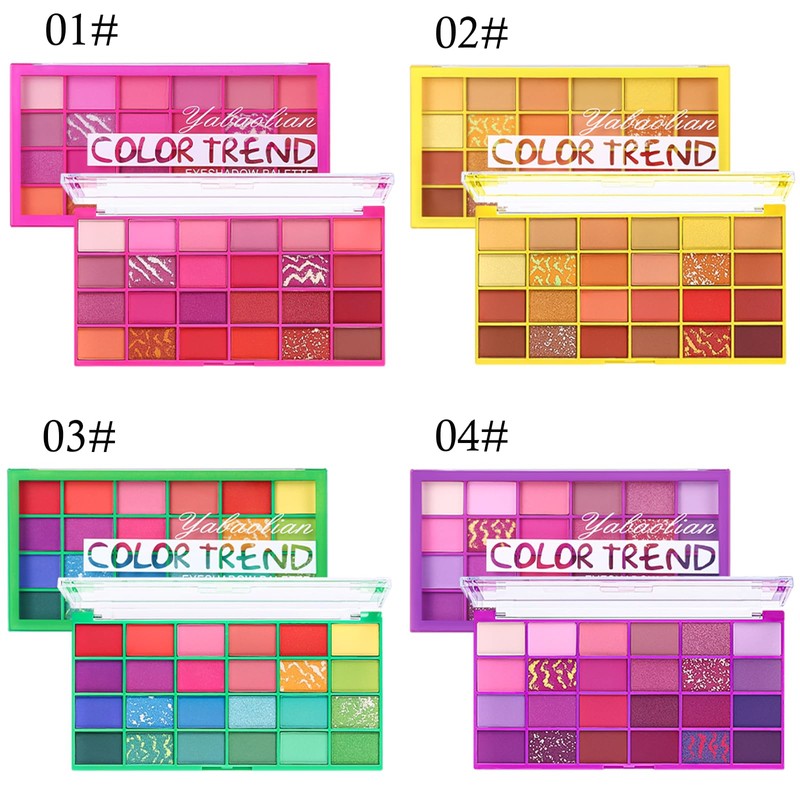 Eyeshadow, 24 Colours, Eyeshadow Palette, Matte Shimmer, Eyeshadow Nude Tones,