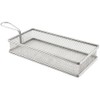Genware Stainless Steel Rectangular Fryer Serving Basket 26 x 13