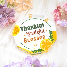 Lemon Kitchen Decor Home Décor Accents Lemons Decor Lemon Themed Gifts Grateful Thankful Blessed Lemon Decorations For Home Acrylic Yellow Living Room Decor Cute Stocking Stuffers For Women