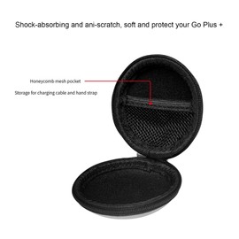LICHIFIT EVA Storage Hard Case and Hand Strap for GO Plus + Carrying Bag Box Portable Travel Case Shell Organizer Cover Accessories