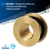 Tecuro Water Butt Connector Brass with 3/4 Inch Connection for