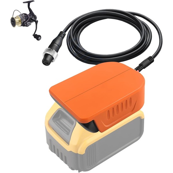 for Daiwa for Shimano Fishing Spinning Reels Batterty Adapter,for Dewalt